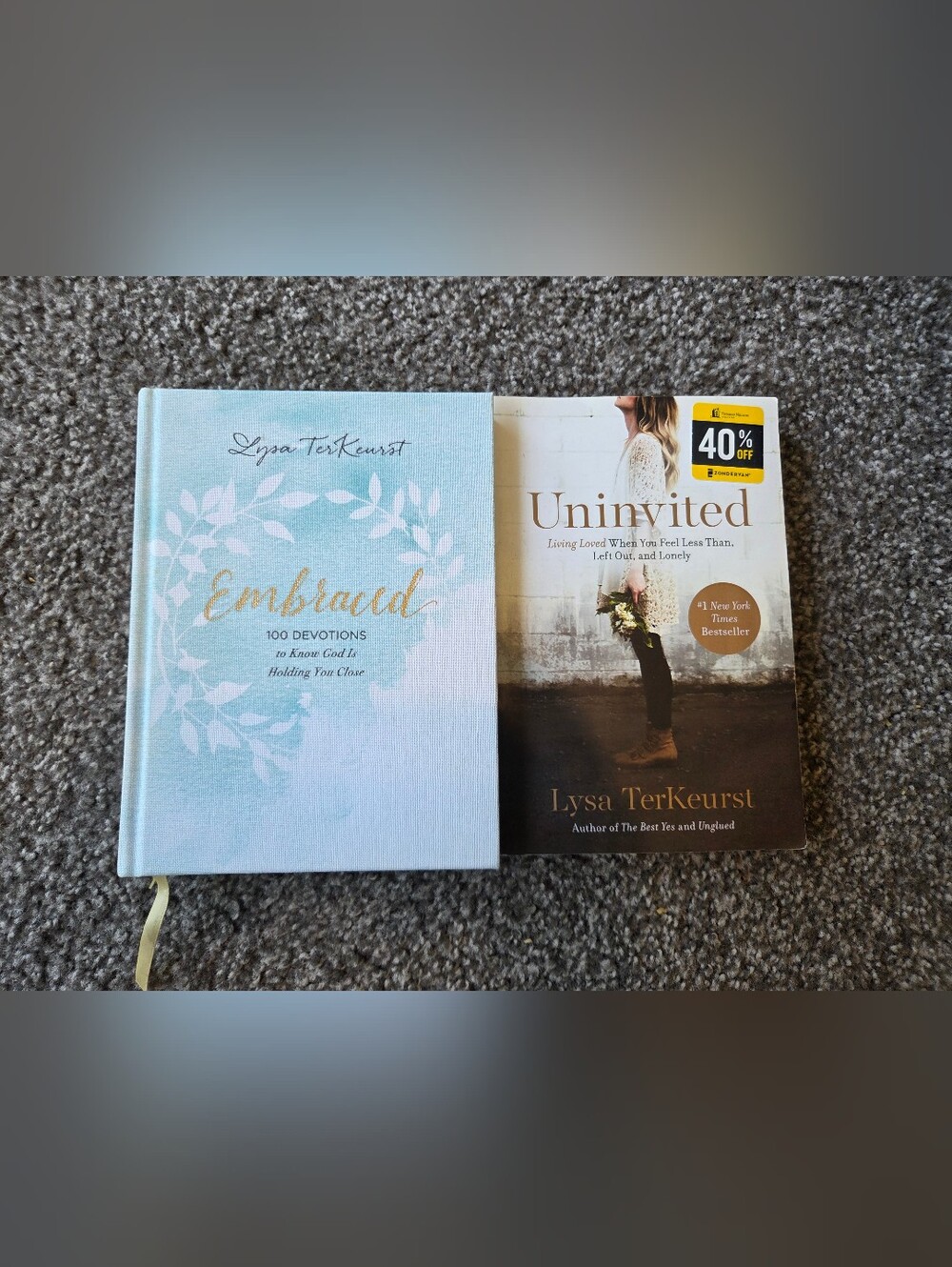 Lysa TerKeurst Devo & Univited Book